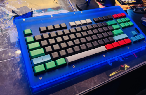Picture of a Protozoa Strata TKL Keyboard